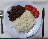 A picture of step 4 of Wet Fry Omena with Cummin Rice#myvalentinesrecipecontest#.