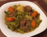 Foto del paso 4 de la receta: Menestra de verduritas con carne!!
