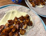 Almás fahéjas tortilla🍎🌯 recept fázis 3 fotója
