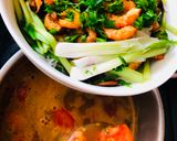 Hình bước làm 5 của món Bún tôm Hải Phòng
