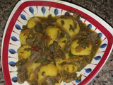 Spinach potatoes