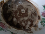 Tartita de chocolate con avena