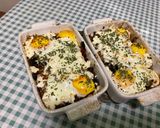 Une image de l'étape 15 de Œufs au four, tomates, champignons et feta.