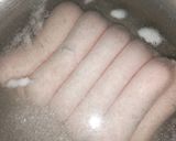 A picture of step 1 of Beef sausages.