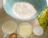 A picture of step 1 of Cinnamon roll.