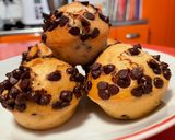 A picture of step 8 of Vegan Yogurt Muffins with Chocolate Chips 🧁🍫🏳️‍🌈.