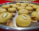 केसरिया पेढा (kesariya peda recipe in marathi) रेसिपी स्टेप 6 फोटो 