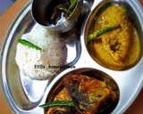 A picture of step 2 of Ilish er Tel Muro.