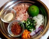 รูปขั้นตอนการทำที่ 1 ของ ลาบไก่
