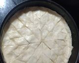 صورة لخطوة 3 من وصفة جلاش حلو(بقلاوة) وحادق(جبنه وزيتون) 😋👌