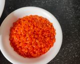 A picture of step 2 of Panchratna Dal (Dhaba style Dal Tadka).