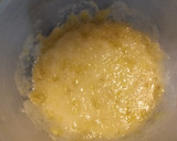 Foto del paso 1 de la receta: Budín de banana marmolado
