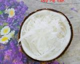Hình bước làm 1 của món Bánh tráng dừa mạch nha
