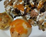Foto del paso 5 de la receta: Berenjenas con carne y salsa bbq casera🍆🧅🥩