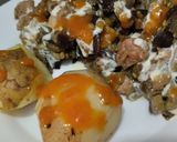 Foto del paso 5 de la receta: Berenjenas con carne y salsa bbq casera🍆🧅🥩