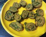 अरबी के पत्तों के पकौड़ी (arbi ke patto ke pakodi recipe in Hindi) रेसिपी चरण 6 फोटो