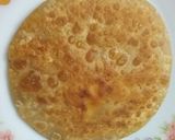 A picture of step 6 of Laddoo paratha.