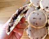 Hình bước làm 6 của món 💚 Bánh Cookies Nhân Sô Cô La Tan Chảy