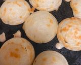 A picture of step 4 of Cheese filled Poha Appe.