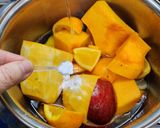 Foto del paso 3 de la receta: Dulce de naranjas y calabaza
