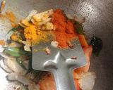 A picture of step 2 of Kerela Vegetable Moilee.