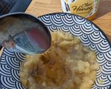 A picture of step 3 of Christmas Gammon ham Apple sauce.