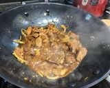 Foto langkah ke 4 dari resep Sapi lada hitam versi minimalis, menu valentine dinner.