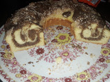 Budín de banana marmolado🍌