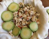 Foto del paso 2 de la receta: Pastel de pollo y bocconcini