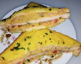 A picture of step 17 of Garlic Bread Potato Sandwich.