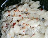 A picture of step 7 of Creamy Pasta...🌹.