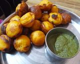 A picture of step 6 of Dal rice appe.