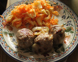 Foto del paso 21 de la receta: Albóndigas Minguito, y ensalarda de aquellas