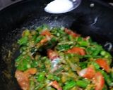 A picture of step 4 of Bhindi Keri masala ♥️.
