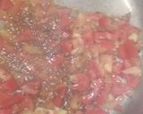 A picture of step 2 of Chana masala.