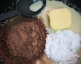 A picture of step 3 of Chocolate walnut fudge.