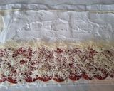 Tejfölös-sajtos-szalámis karácsonyfa recept fázis 1 fotója
