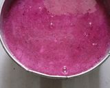 Foto langkah ke 3 dari resep Puding lapis buah naga.