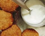 A picture of step 3 of Sabudana vada.