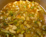 A picture of step 3 of Creamy Leek and Parsnip Soup.