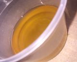 A picture of step 8 of Homemade Coconut oil 🥥.