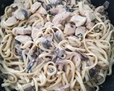 Une image de l'étape 4 de Chicken Alfredo.