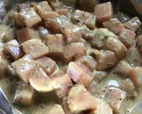A picture of step 2 of Creamy Dijon-Tarragon Chicken & Potato Sauté with Black Eyed Pea Flour.