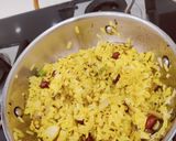 महाराष्ट्रीयन कांदा बटाटा पोहा रेसिपी चरण 3 फोटो