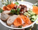Hình bước làm 4 của món Bánh ướt thịt nướng