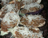 Foto del paso 6 de la receta: Berenjenas rellenas de carne con salsa barbacoa