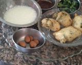 A picture of step 4 of Dahi Vada.