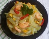 Foto langkah ke 3 dari resep Tumis Labu Siam Udang.