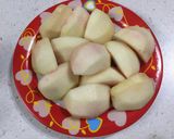 عکس مرحله 3 از دستور تارت هلو و پسته
