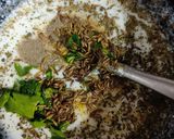 A picture of step 1 of Carrot Rajgira Raita.